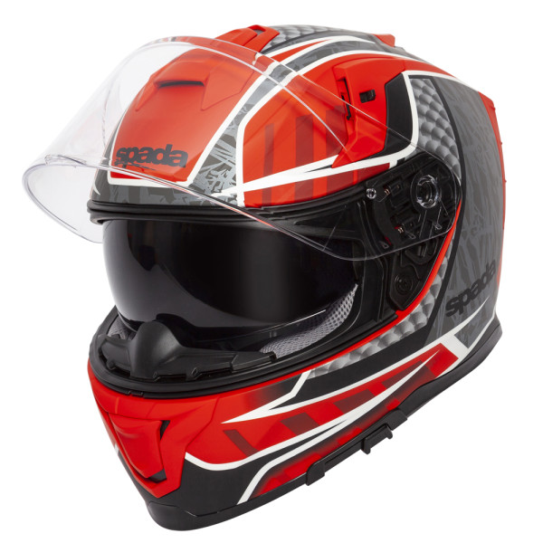 Spada Spada Helmet Sp1 Raptor Red/Grey